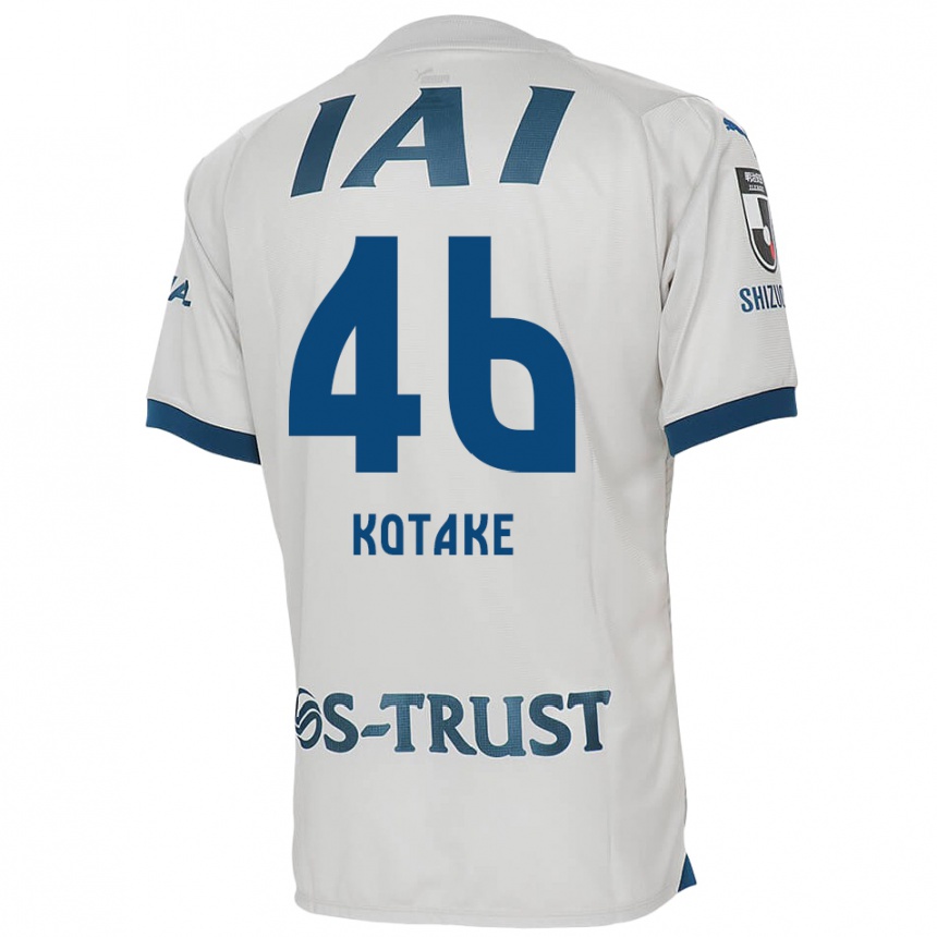 Hombre Fútbol Camiseta Sean Kotake #46 Blanco Azul 2ª Equipación 2024/25