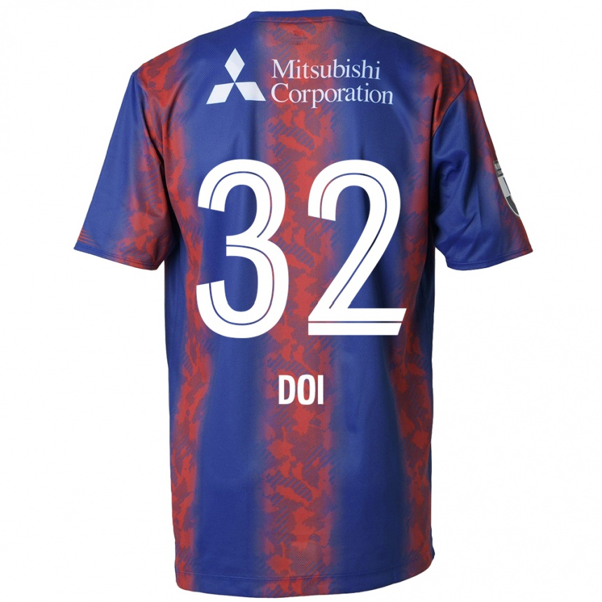 Mujer Fútbol Camiseta Kanta Doi #32 Azul Rojo 1ª Equipación 2024/25