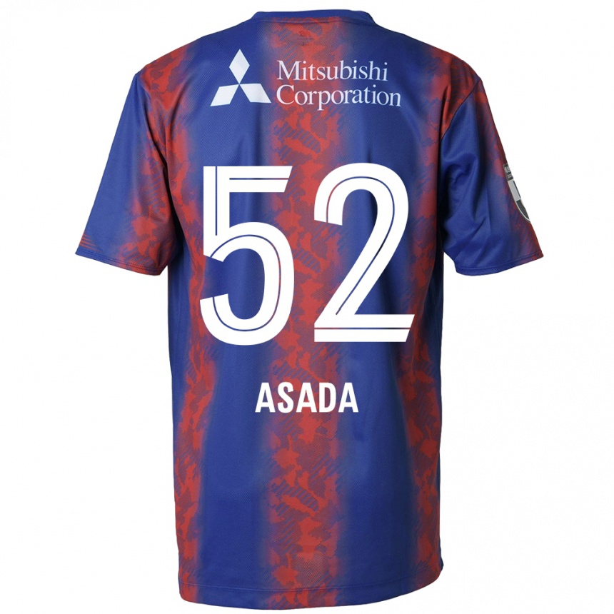 Mujer Fútbol Camiseta Rui Asada #52 Azul Rojo 1ª Equipación 2024/25