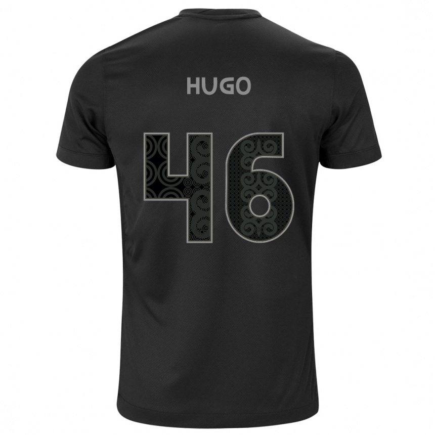 Mujer Fútbol Camiseta Hugo #46 Negro 2ª Equipación 2024/25