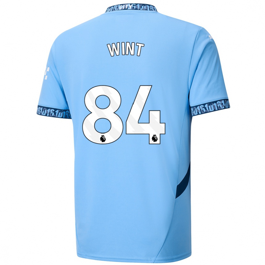 Niño Fútbol Camiseta Jack Wint #84 Azul Marino 1ª Equipación 2024/25