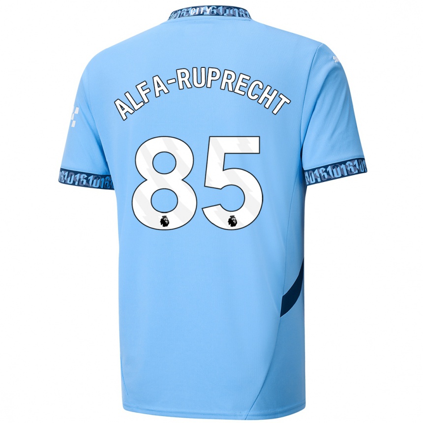 Niño Fútbol Camiseta Farid Alfa-Ruprecht #85 Azul Marino 1ª Equipación 2024/25