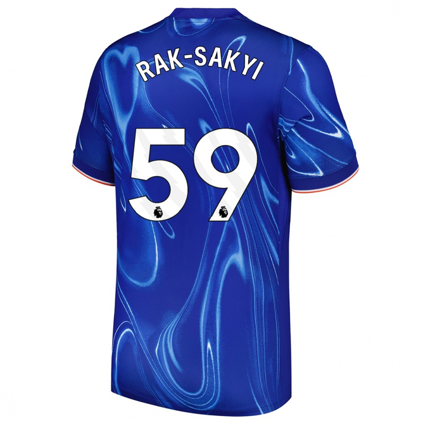 Niño Fútbol Camiseta Sam Rak-Sakyi #59 Azul Blanco 1ª Equipación 2024/25