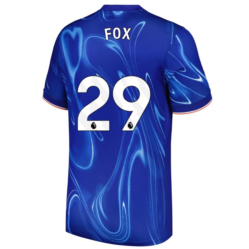 Niño Fútbol Camiseta Jorja Fox #29 Azul Blanco 1ª Equipación 2024/25