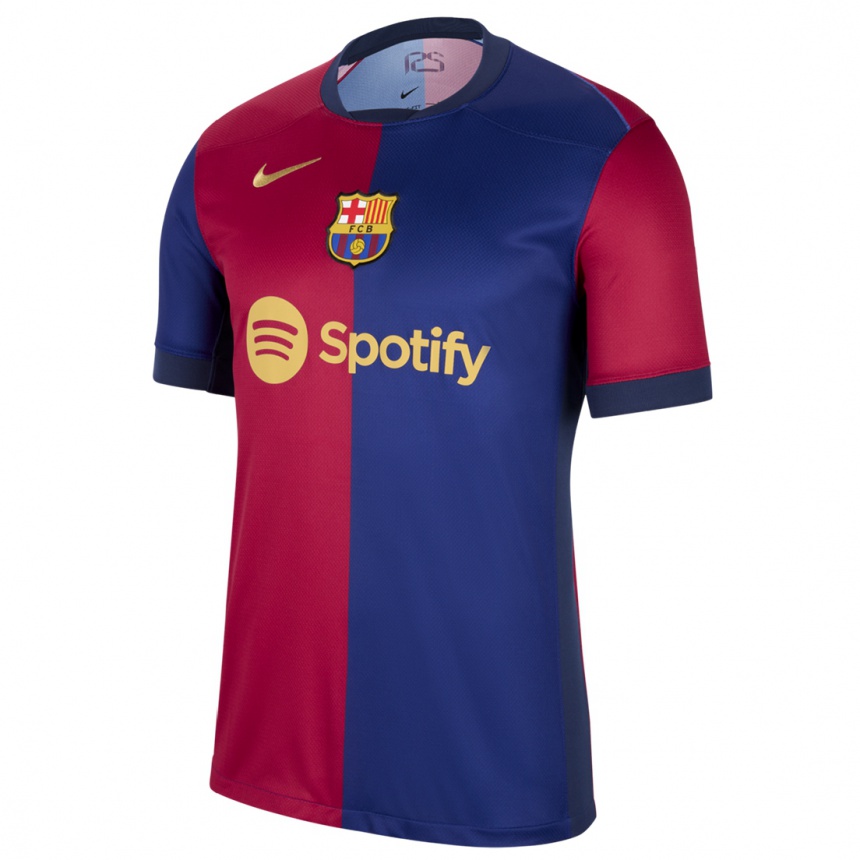 Niño Fútbol Camiseta Frenkie De Jong #21 Azul Rojo 1ª Equipación 2024/25