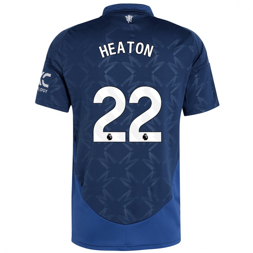 Niño Fútbol Camiseta Tom Heaton #22 Índigo 2ª Equipación 2024/25