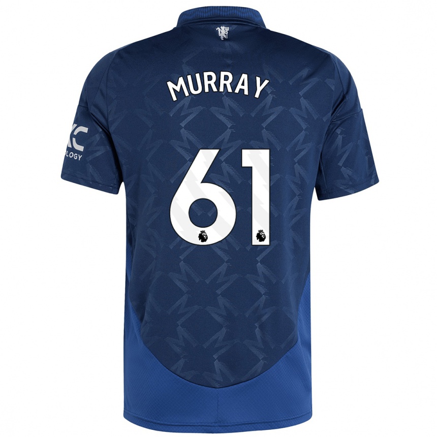 Niño Fútbol Camiseta Sam Murray #61 Índigo 2ª Equipación 2024/25