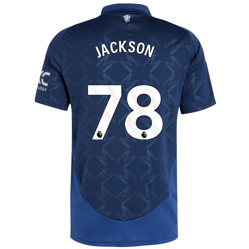 Niño Fútbol Camiseta Louis Jackson #78 Índigo 2ª Equipación 2024/25