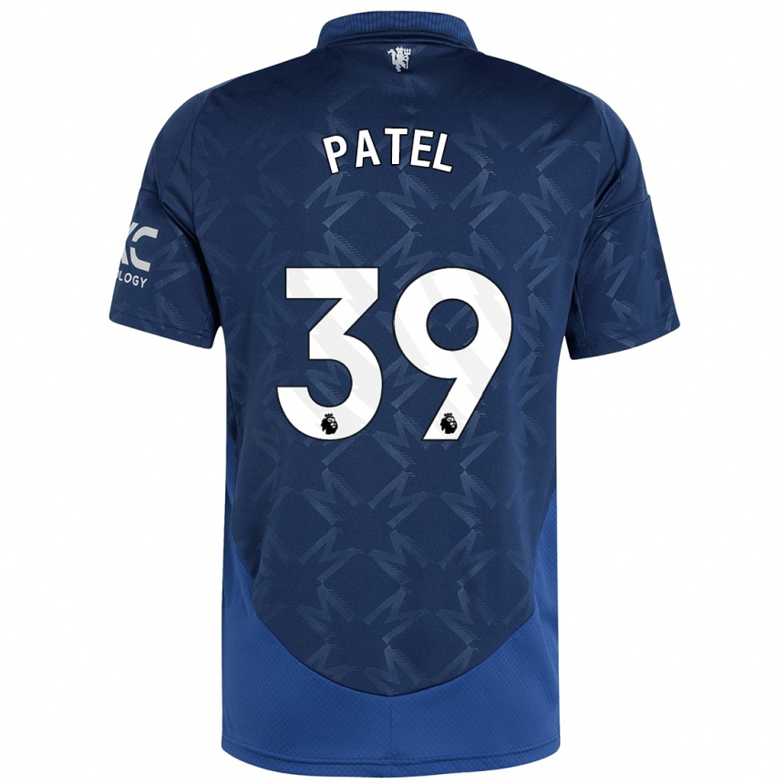 Niño Fútbol Camiseta Safia Middleton-Patel #39 Índigo 2ª Equipación 2024/25