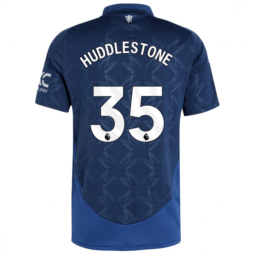 Niño Fútbol Camiseta Tom Huddlestone #35 Índigo 2ª Equipación 2024/25