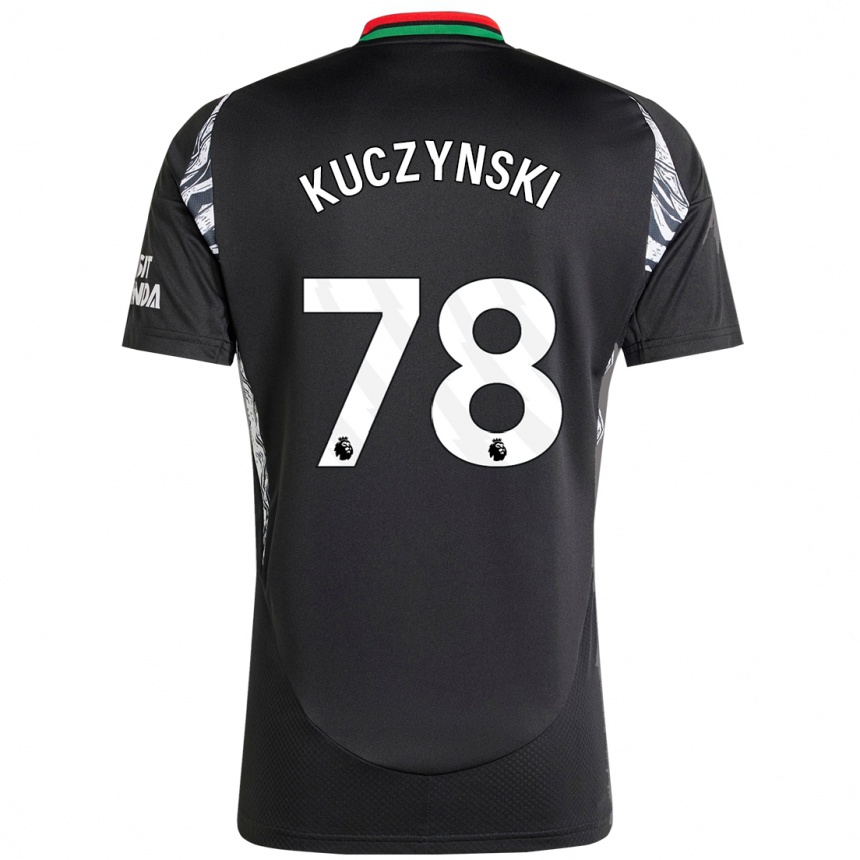 Niño Fútbol Camiseta Max Kuczynski #78 Negro 2ª Equipación 2024/25