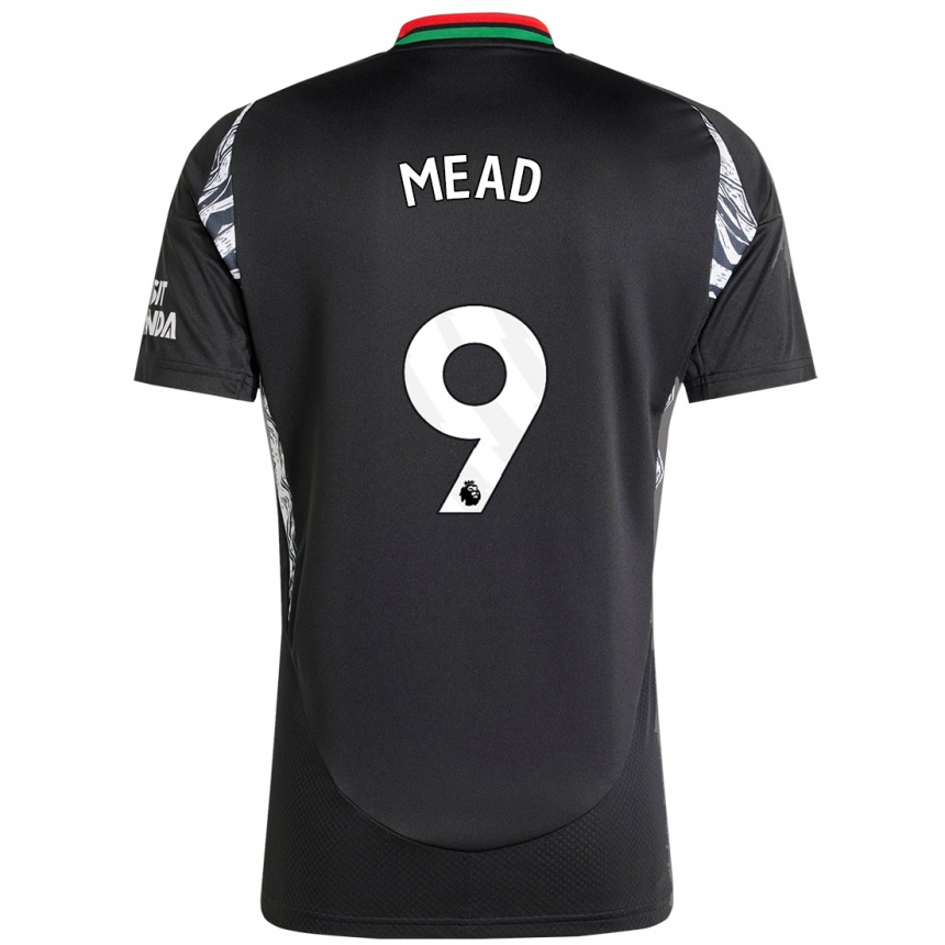 Niño Fútbol Camiseta Beth Mead #9 Negro 2ª Equipación 2024/25