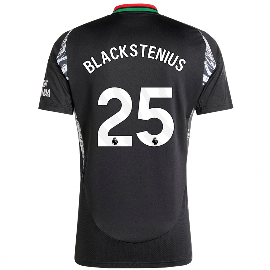 Niño Fútbol Camiseta Stina Blackstenius #25 Negro 2ª Equipación 2024/25