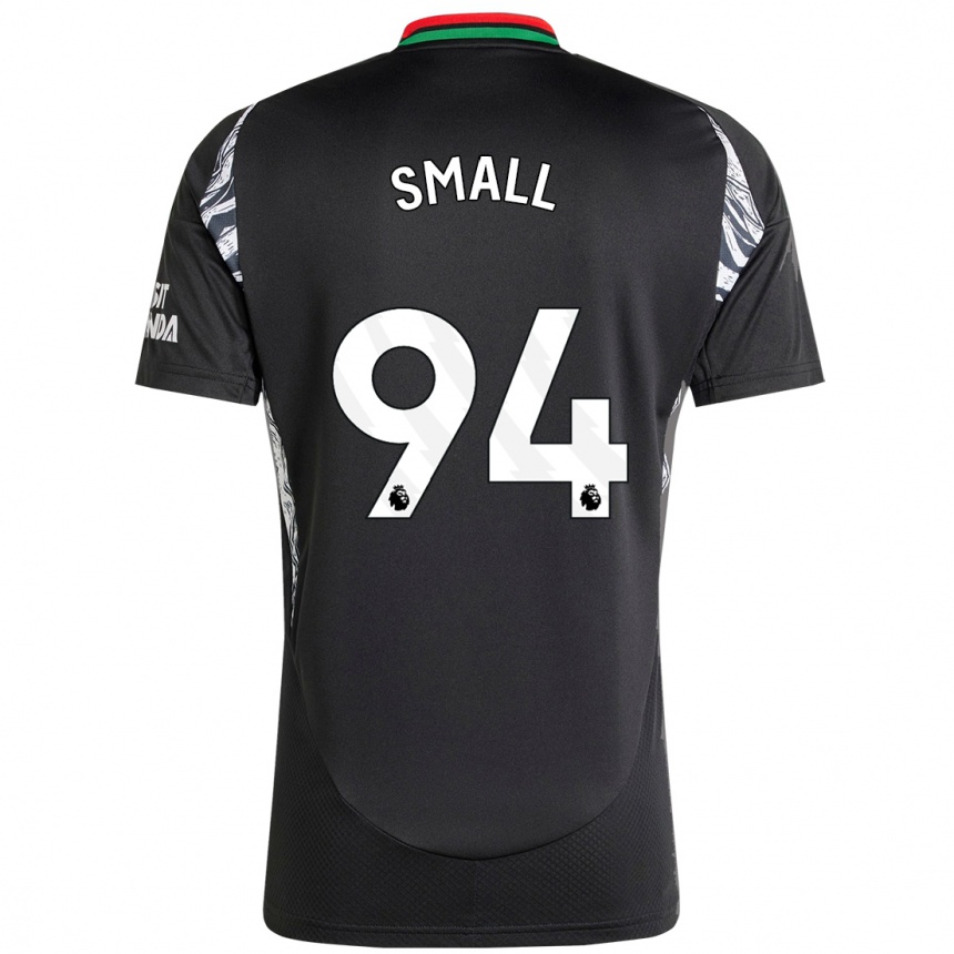 Niño Fútbol Camiseta Coby Small #94 Negro 2ª Equipación 2024/25