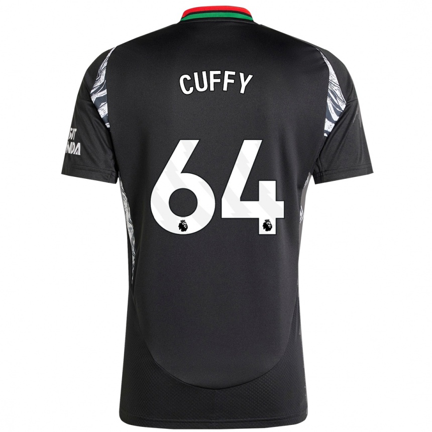 Niño Fútbol Camiseta Brooke Norton Cuffy #64 Negro 2ª Equipación 2024/25