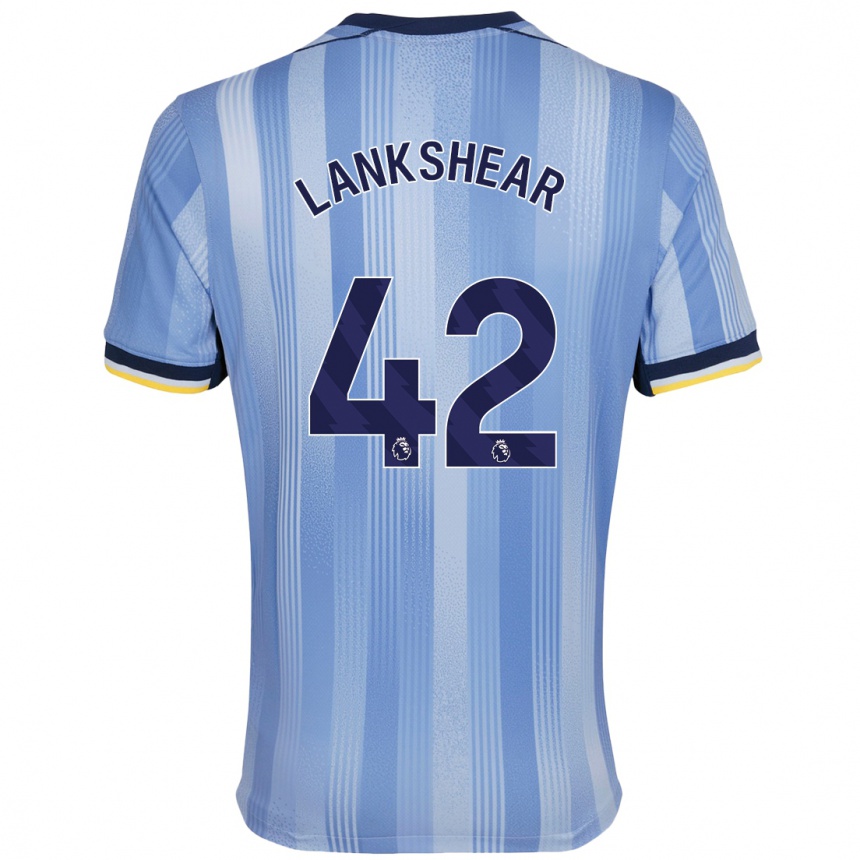 Niño Fútbol Camiseta Will Lankshear #42 Azul Claro 2ª Equipación 2024/25