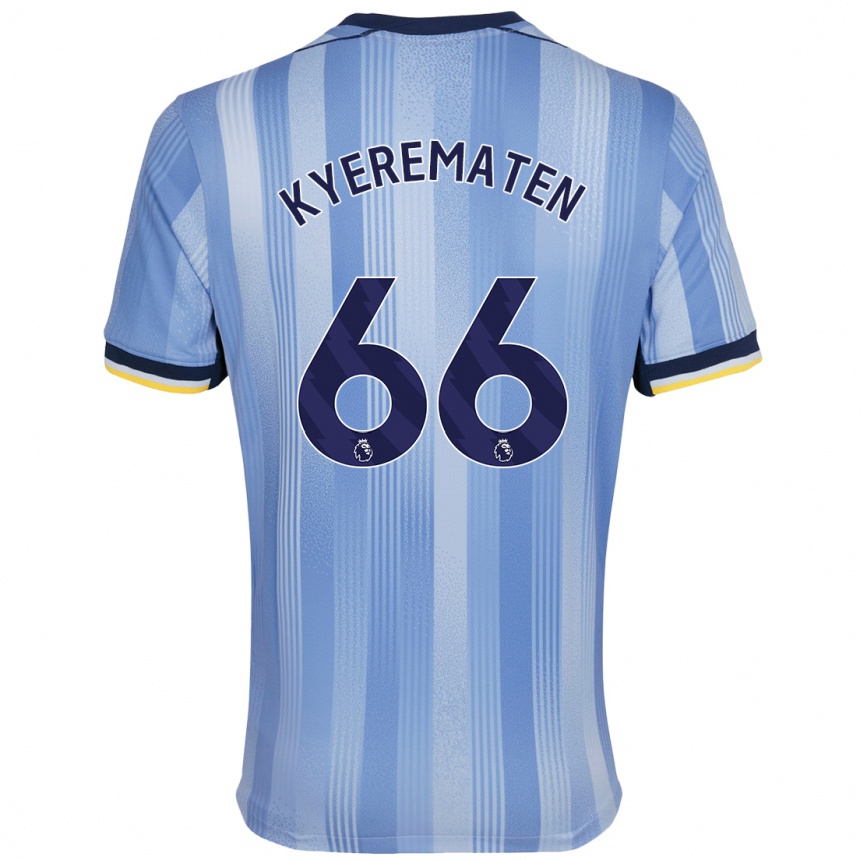 Niño Fútbol Camiseta Rio Kyerematen #66 Azul Claro 2ª Equipación 2024/25