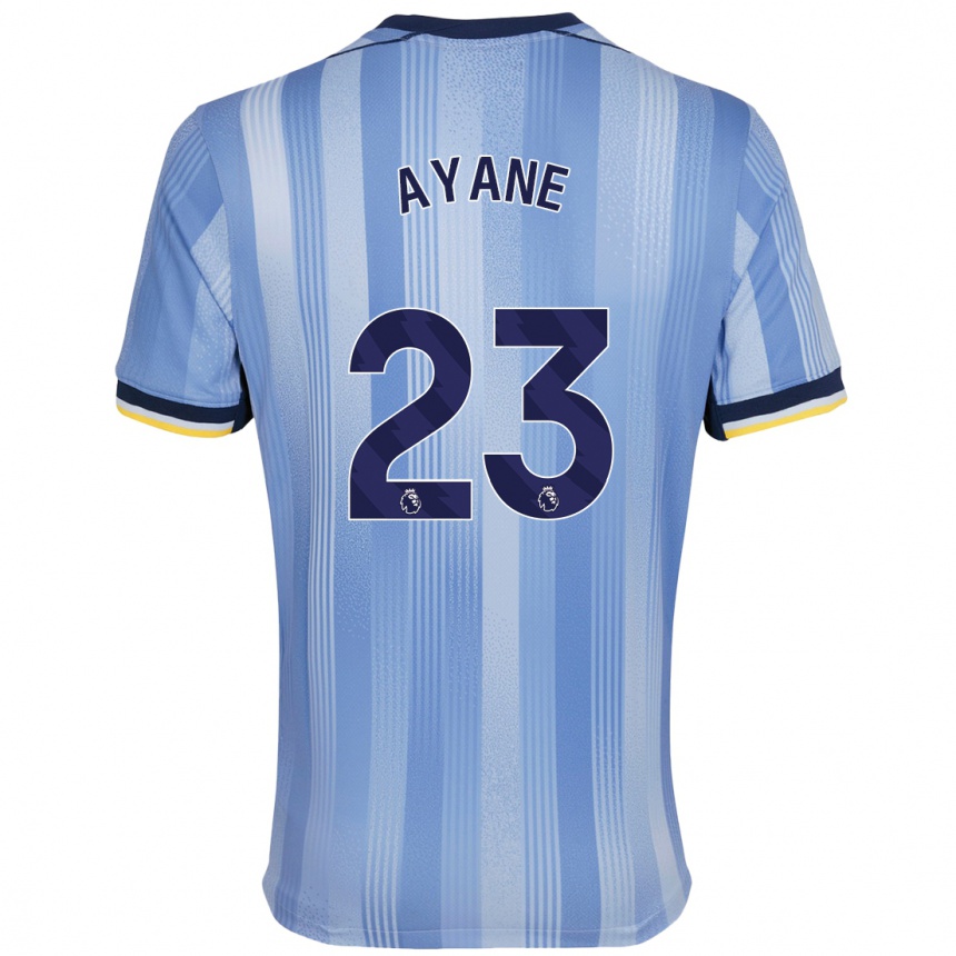 Niño Fútbol Camiseta Rosella Ayane #23 Azul Claro 2ª Equipación 2024/25