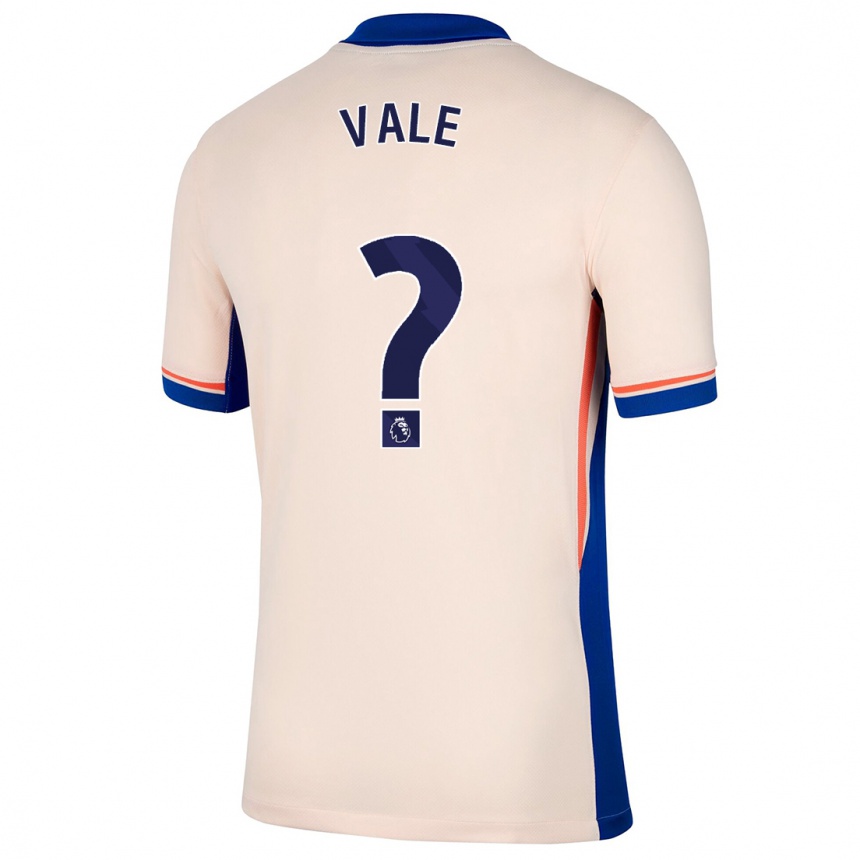 Niño Fútbol Camiseta Harvey Vale #0 Beige Claro 2ª Equipación 2024/25