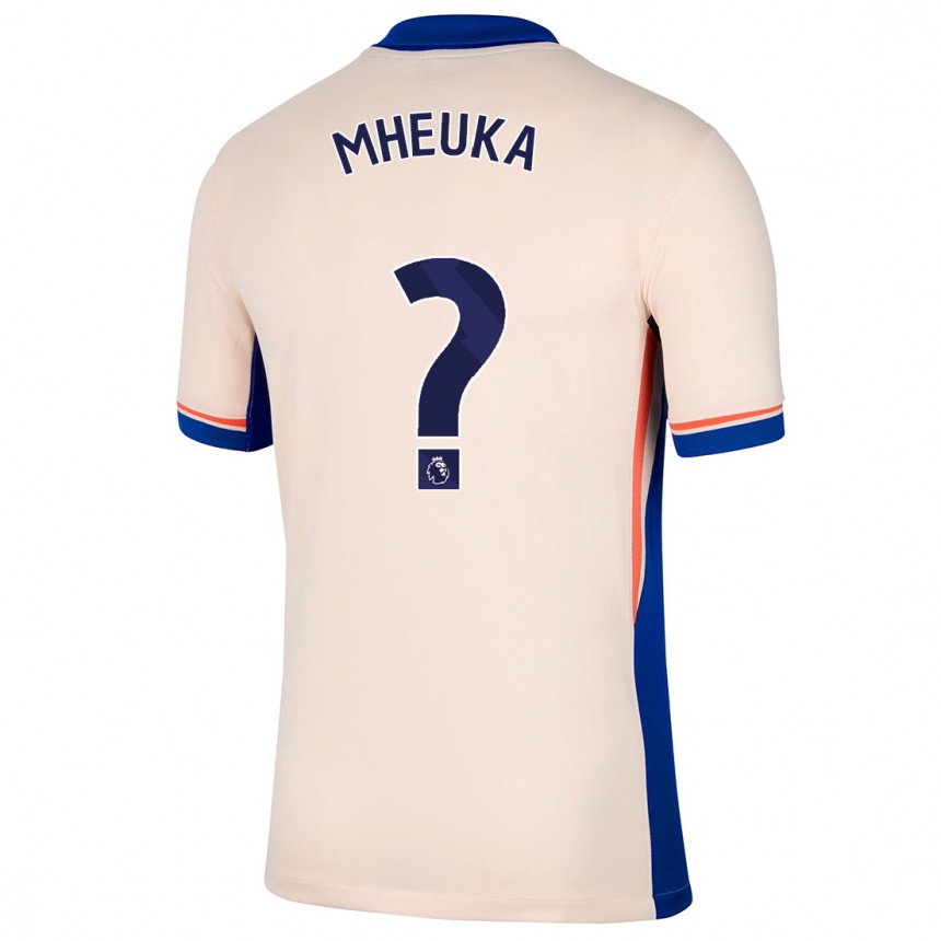 Niño Fútbol Camiseta Shumaira Mheuka #0 Beige Claro 2ª Equipación 2024/25