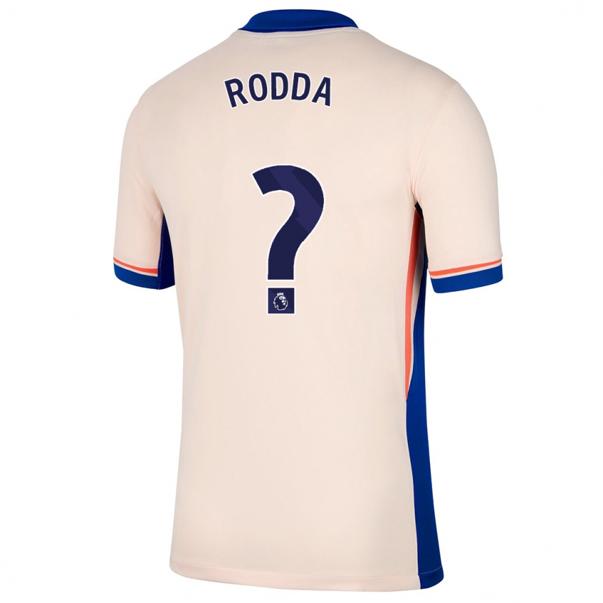 Niño Fútbol Camiseta Harry Rodda #0 Beige Claro 2ª Equipación 2024/25