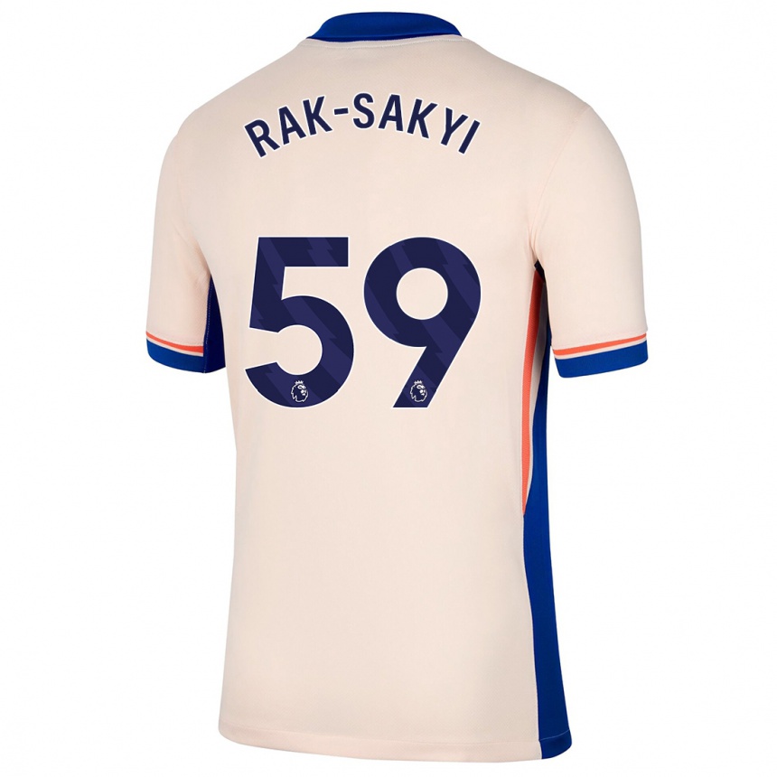 Niño Fútbol Camiseta Sam Rak-Sakyi #59 Beige Claro 2ª Equipación 2024/25