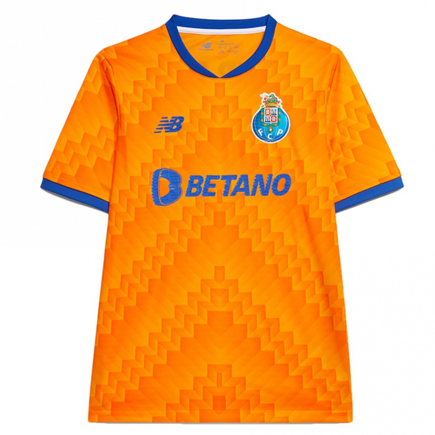 Niño Fútbol Camiseta João Mário #23 Naranja 2ª Equipación 2024/25