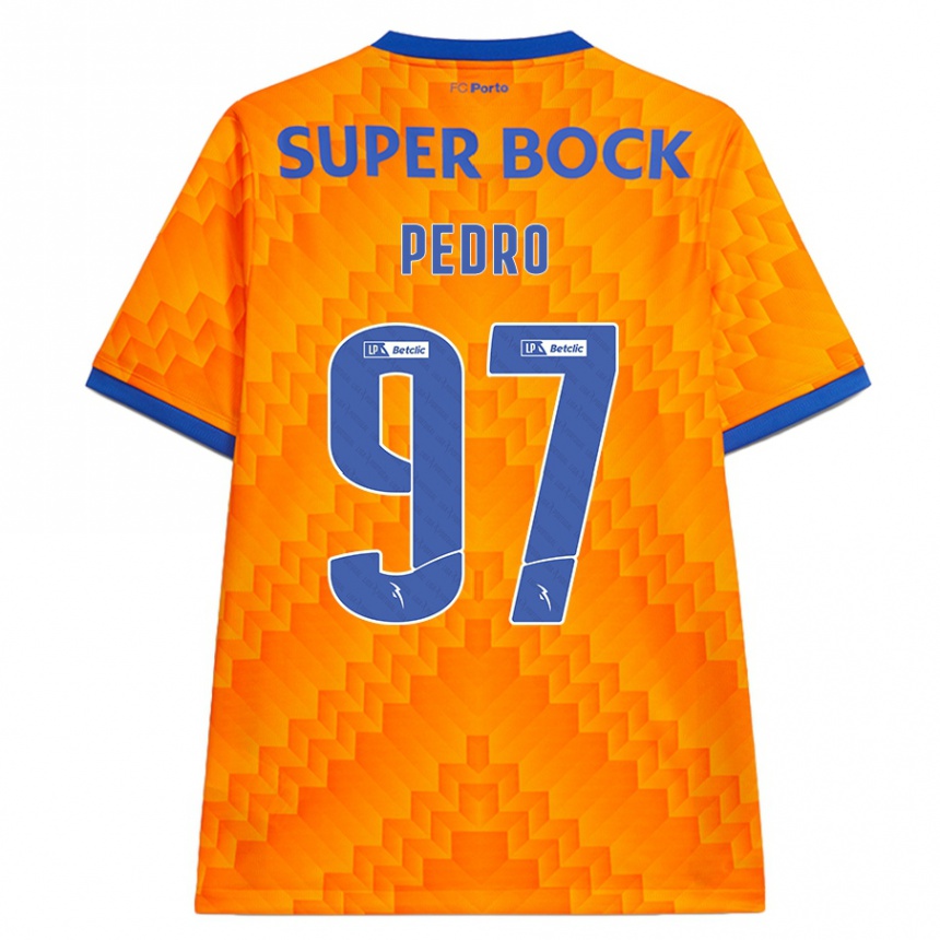 Niño Fútbol Camiseta Zé Pedro #97 Naranja 2ª Equipación 2024/25