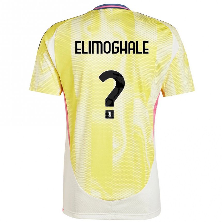 Niño Fútbol Camiseta Destiny Elimoghale #0 Amarillo Solar 2ª Equipación 2024/25