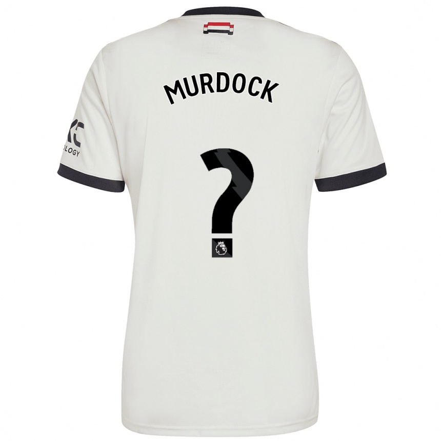 Niño Fútbol Camiseta Will Murdock #0 Blanquecino Equipación Tercera 2024/25