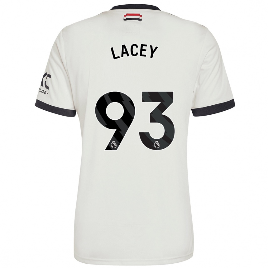 Niño Fútbol Camiseta Shea Lacey #93 Blanquecino Equipación Tercera 2024/25