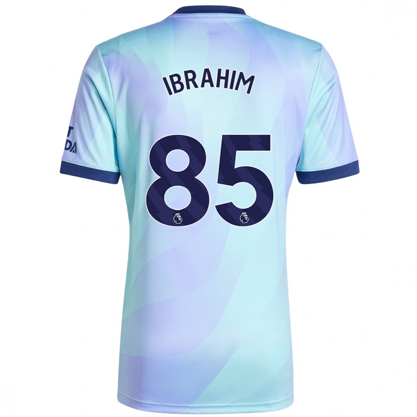 Niño Fútbol Camiseta Ife Ibrahim #85 Agua Equipación Tercera 2024/25