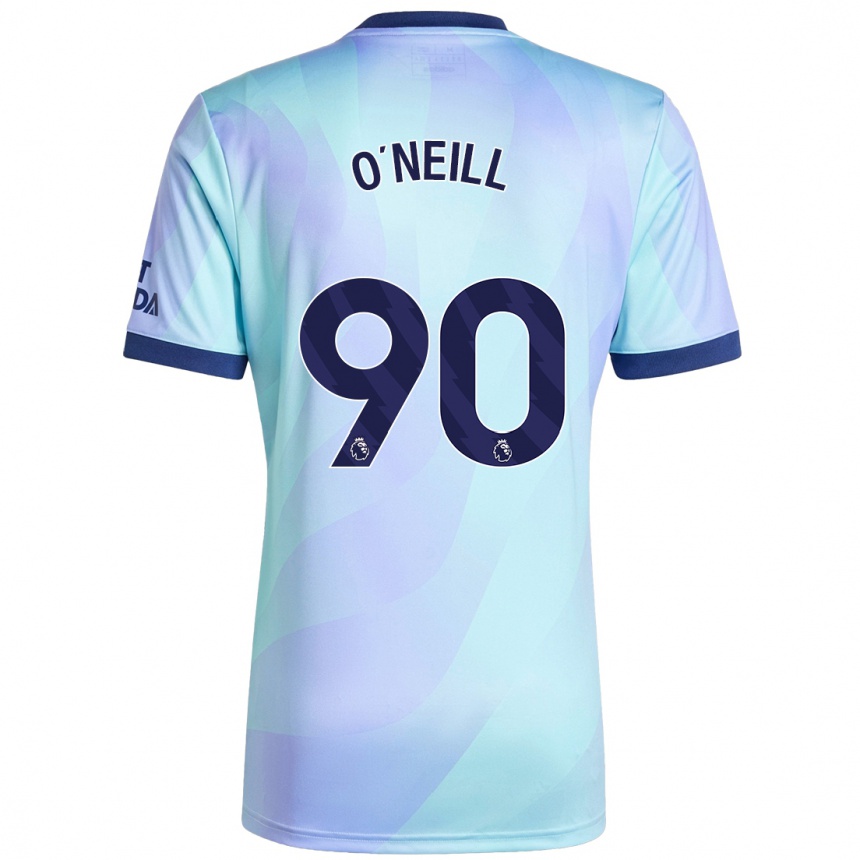 Niño Fútbol Camiseta Ceadach O'neill #90 Agua Equipación Tercera 2024/25