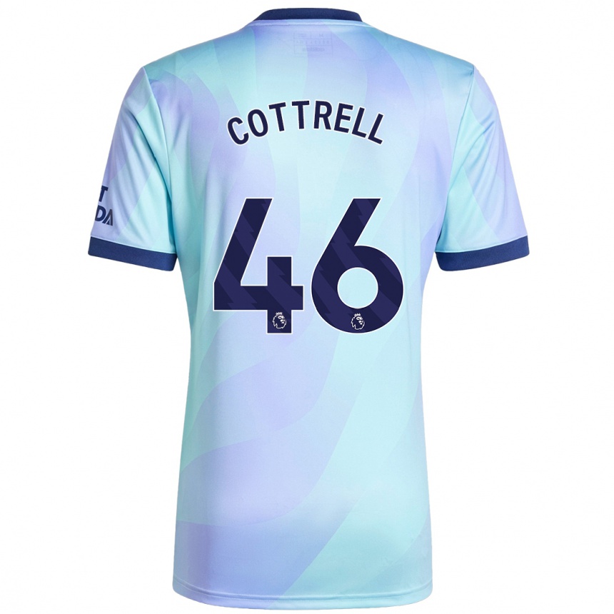 Niño Fútbol Camiseta Ben Cottrell #46 Agua Equipación Tercera 2024/25