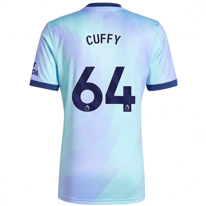 Niño Fútbol Camiseta Brooke Norton Cuffy #64 Agua Equipación Tercera 2024/25