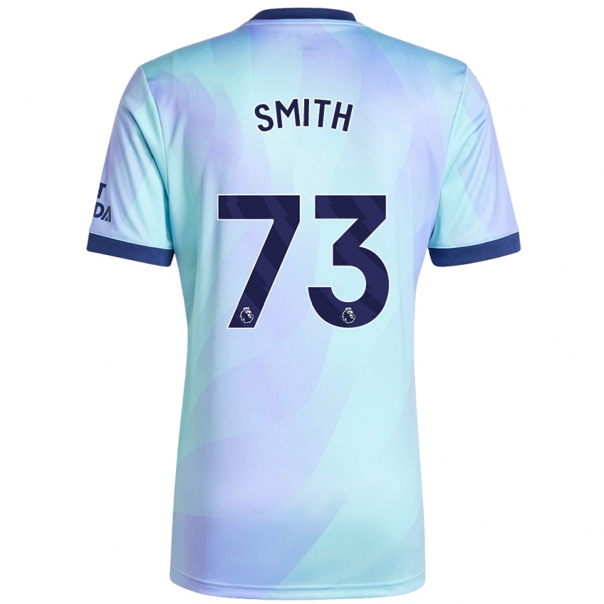 Niño Fútbol Camiseta Tom Smith #73 Agua Equipación Tercera 2024/25