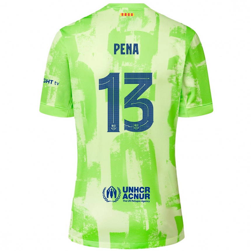 Niño Fútbol Camiseta Inaki Pena #13 Lima Equipación Tercera 2024/25