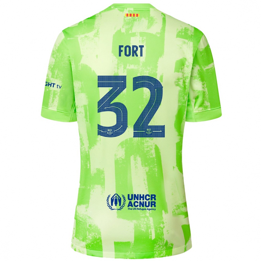 Niño Fútbol Camiseta Héctor Fort #32 Lima Equipación Tercera 2024/25