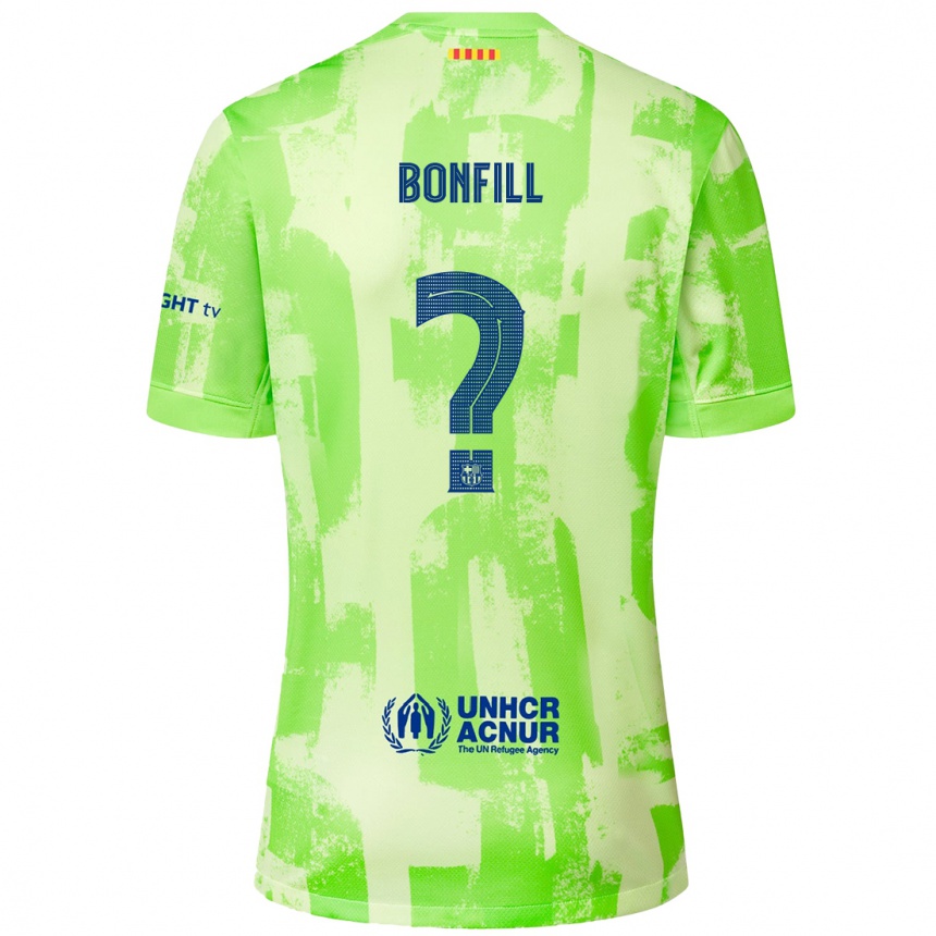 Niño Fútbol Camiseta Max Bonfill #0 Lima Equipación Tercera 2024/25