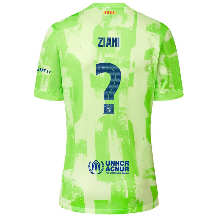 Niño Fútbol Camiseta Ismael Ziani #0 Lima Equipación Tercera 2024/25