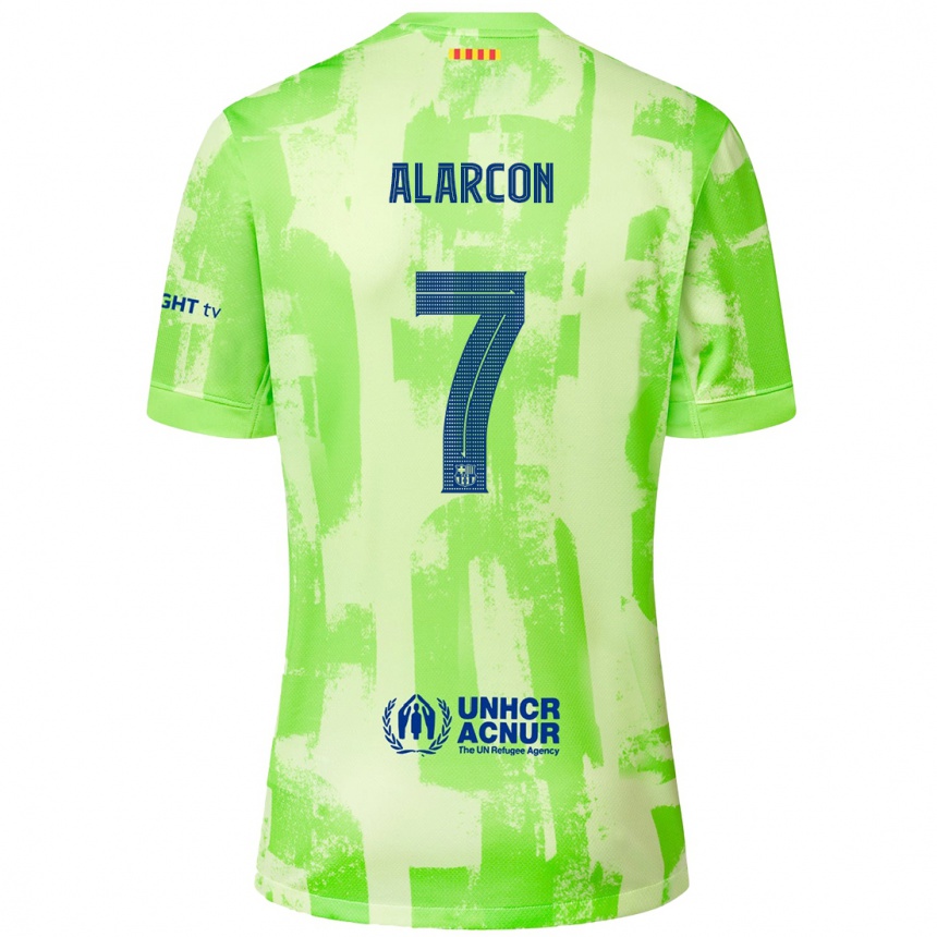 Niño Fútbol Camiseta Angel Alarcon #7 Lima Equipación Tercera 2024/25