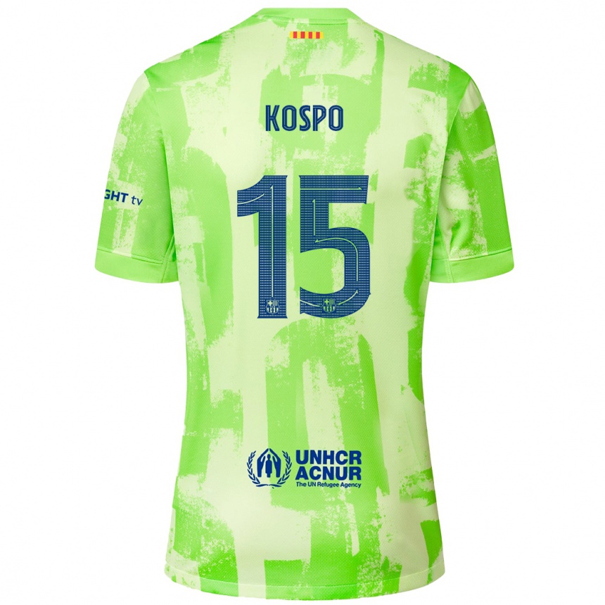 Niño Fútbol Camiseta Eman Kospo #15 Lima Equipación Tercera 2024/25