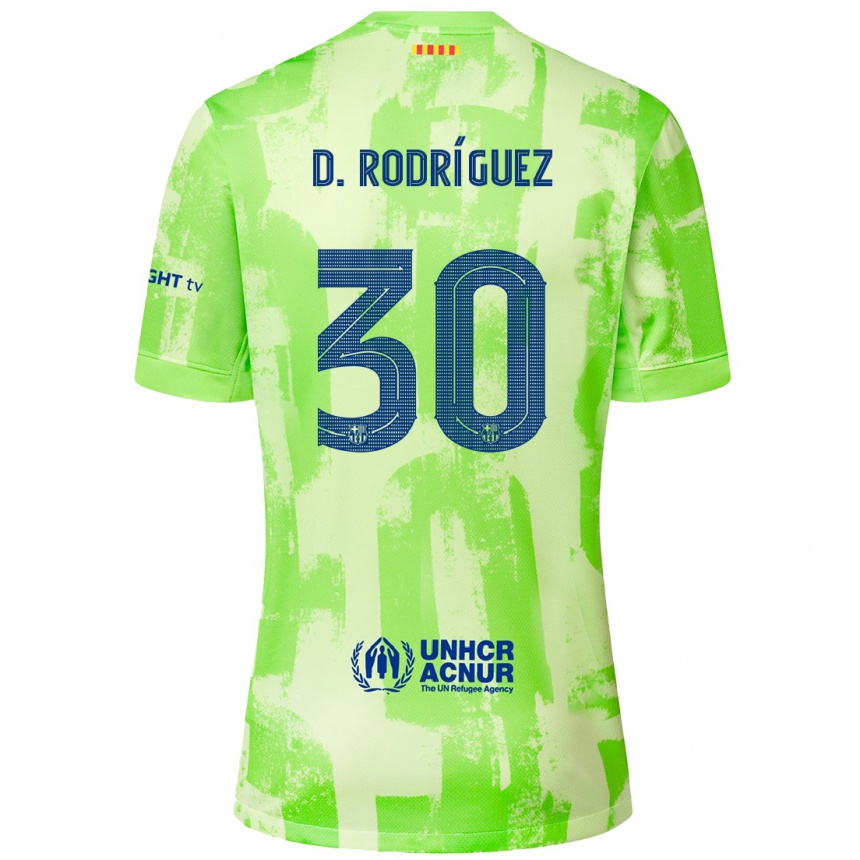 Niño Fútbol Camiseta Dani Rodríguez #30 Lima Equipación Tercera 2024/25