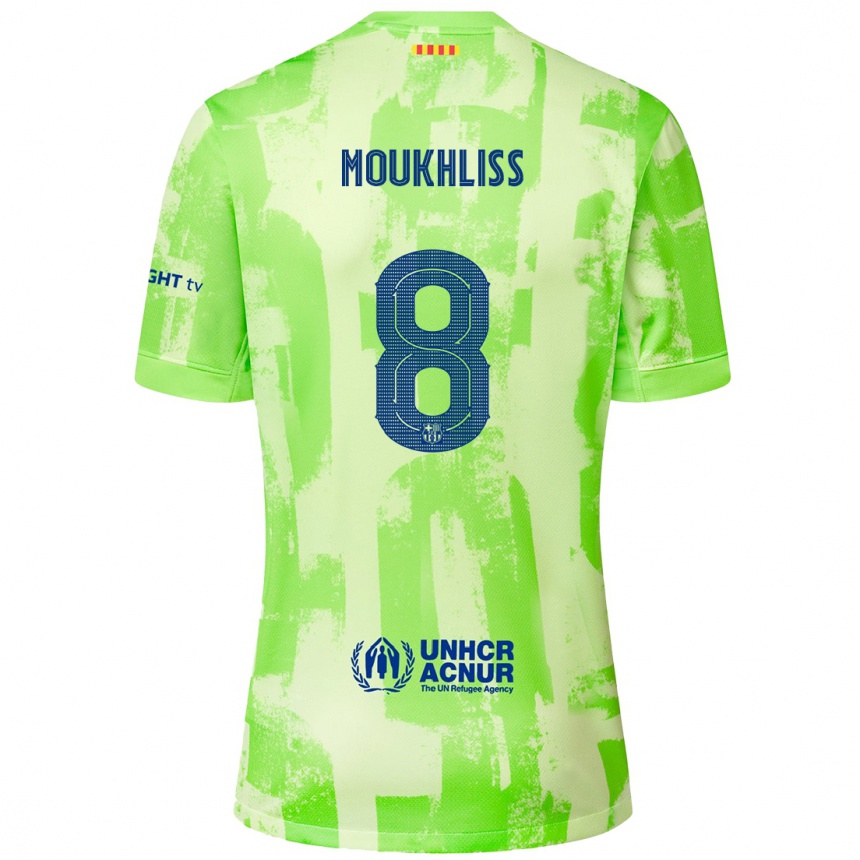 Niño Fútbol Camiseta Moha Moukhliss #8 Lima Equipación Tercera 2024/25