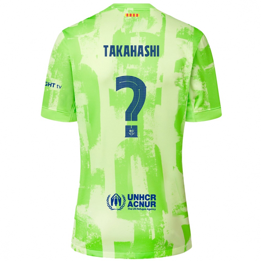 Niño Fútbol Camiseta Niko Takahashi #0 Lima Equipación Tercera 2024/25