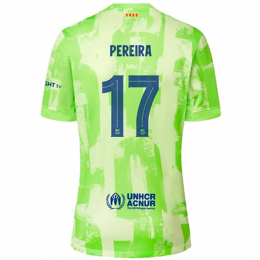 Niño Fútbol Camiseta Andrea Pereira #17 Lima Equipación Tercera 2024/25