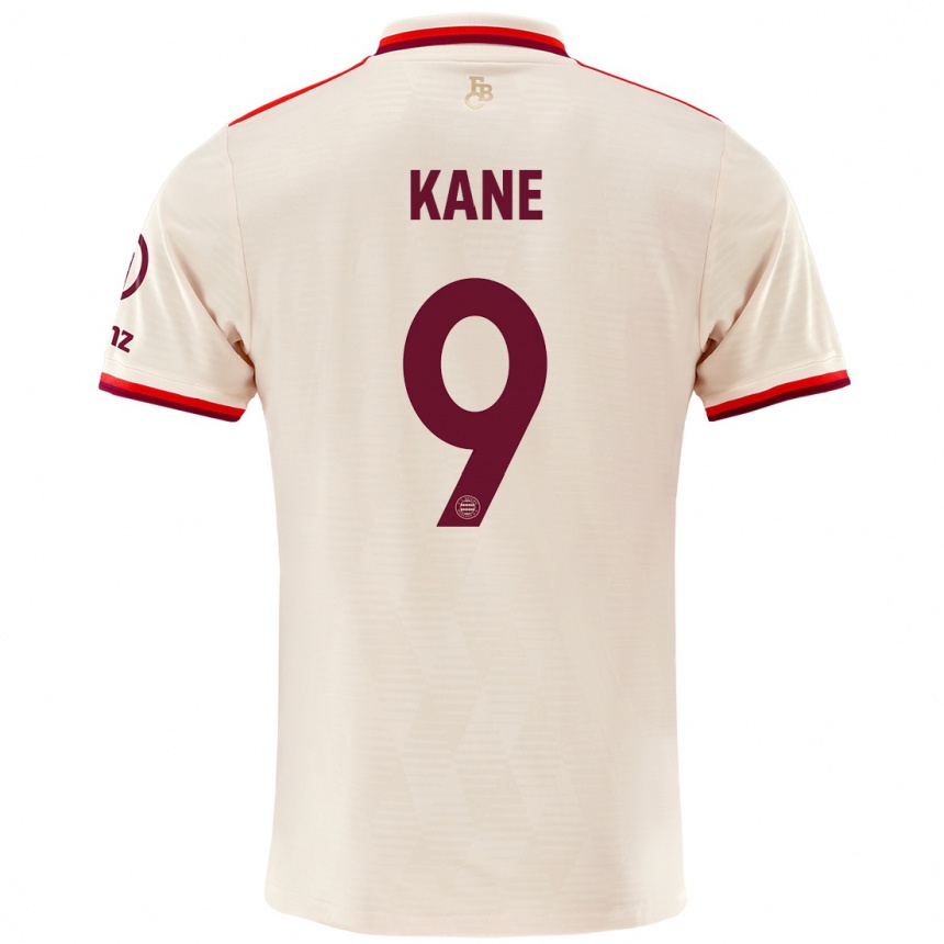 Niño Fútbol Camiseta Harry Kane #9 Lino Equipación Tercera 2024/25