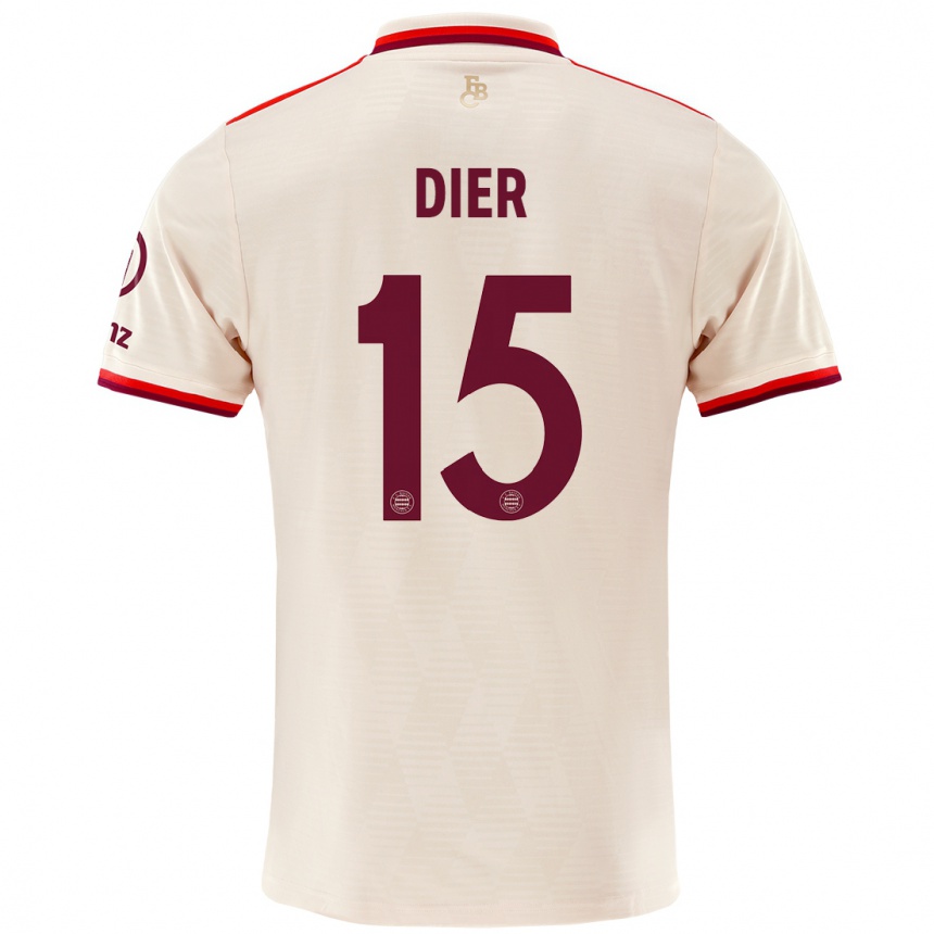 Niño Fútbol Camiseta Eric Dier #15 Lino Equipación Tercera 2024/25