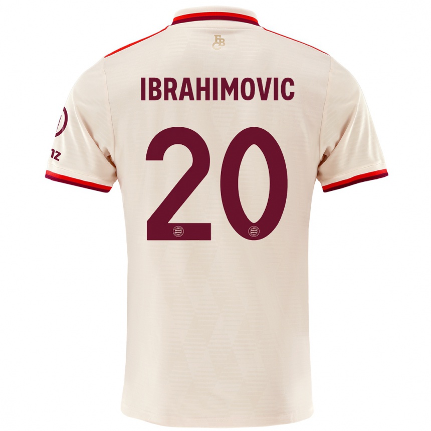 Niño Fútbol Camiseta Arijon Ibrahimovic #20 Lino Equipación Tercera 2024/25