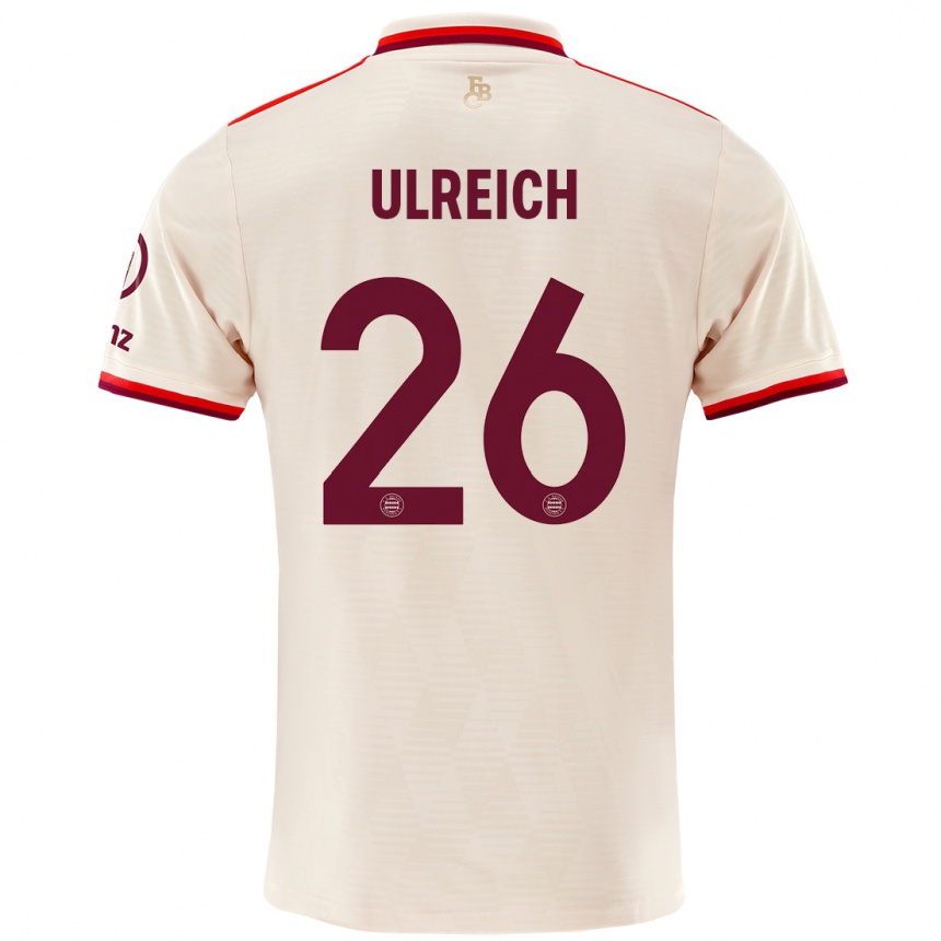 Niño Fútbol Camiseta Sven Ulreich #26 Lino Equipación Tercera 2024/25